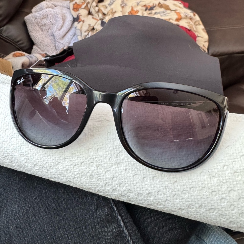 Ray-Ban Black Gradient Sunglasses RN 4167 601/8G 59 20 3N new in case